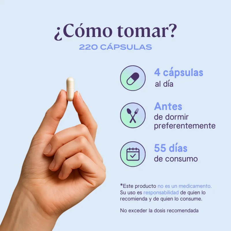 Fit Citrato Glicinato Magnesio 220 Cápsulas 496 Elemental Por Dosis