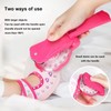 Hair Jewels Stamper Colorful with 12 Sheets Rhinestones Easily Stamp