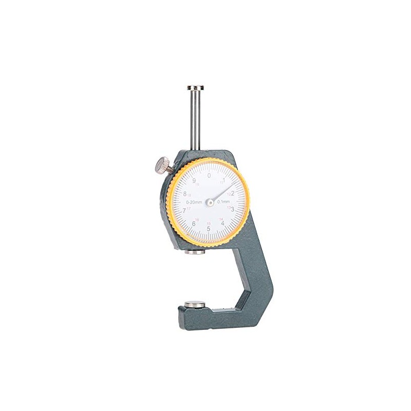 Dial Gauge Micrometer, Digital Thickness Caliper, 0-20mm Pearl Thickness Bead