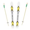 Nordstern Miniature Ski with Ski Poles - Sporty Skis as