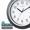 La Crosse Technology WT-3129B 12 Inch Atomic Analog Wall Clock,