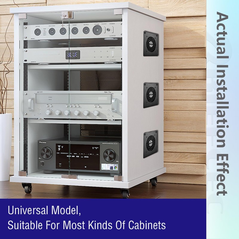 BRIEFCEC Ventilation Grille 120MM Ventilation Mesh for PC Computer AV