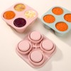 UR Happy Place Silicone Freezer Tray with Lid - Stackable