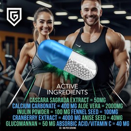 GENETEX Aqua Flush Water Balance Tablets, Detox Colon Cleanse, Water Support, Bloating, Cystitis and UTI Relief, Restore Electrolytes x 60 Capsules