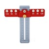 Cabinet Hardware Jig Accurate Fast Small Woodworking Drilling Guide Tool