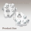 VAINELY 2 Pcs 74098 Battery Terminal Connectors Kit Compatible with