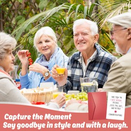 Funny Retirement Card for Women, Coworker Leaving Cards for Colleagues Woman Retired Congratulation Gifts Happy Retirement Card for Her Work Colleague Retired Friends