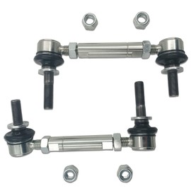REVOTUNE Front Stabilizer Bar Link Kit Compatible with Toyota FJ Cruiser, Fortuner, Hilux, Land Cruiser Prado, with Adjustable Sway Bar Link
