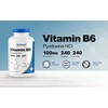 Nutricost Vitamin B6 (Pyridoxine HCl) 100mg, 240 Capsules