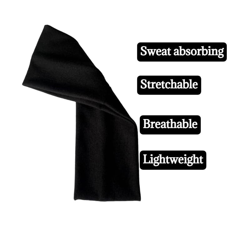 Head Band for Women and Men Sports and Exercise Stretchable