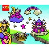 Marabu KiDS 306000000005 - KiDS Window Colour Set "Princess", 6