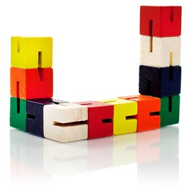 Pack of 4 Twist and lock blocks