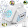 Babuloo Small Bubble Machine, Portable Automatic Bubble Machine for Kids