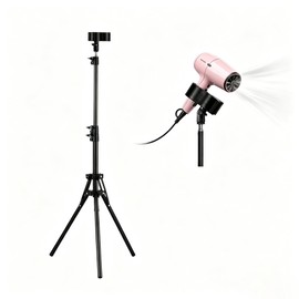 Hair Dryer Stand, Adjustable Hands-Free Heavy Duty Tripod