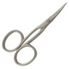 Tenartis Left-Handed Scissors Curved for Nails, Skin and Stick Made