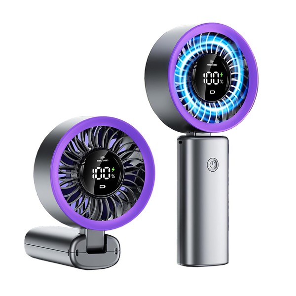 Handy Fan, Portable Fan, 100 Levels of Air Flow Adjustment