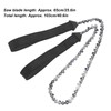 Outdoor Mini Portable Hand Chain Saw Survival 33t Logging Camping