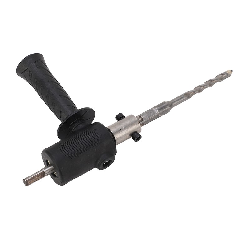 Electric Drill to Hammer Adapter Conversion Head with Bits Screws