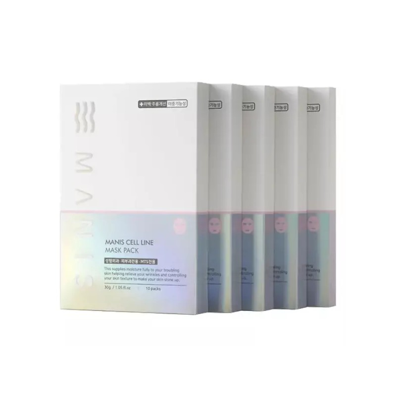 Manis 매니스 셀라인 마스크 팩 30gx10팩 5개 세트 Manice Celline