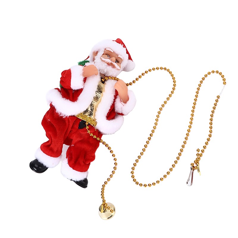 Climbing Santa Santa Climbing The Bead Curtain Christmas Tree Pendants