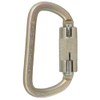 PeakWorks V860121 Carabiners, Zinc Plated Steel, 3/4" Gate Openning