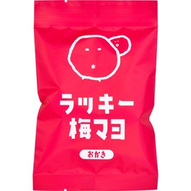 Sanshin Lucky Plum Mayo Okaki, 1.2 oz (34 g) x 12 Packs