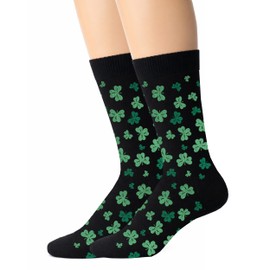 Man of Men Socks - Clover Black