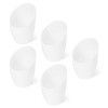 PATIKIL 1.57" Hole 5.35" High Plastic Lampshade, 5 Pcs Horseshoe