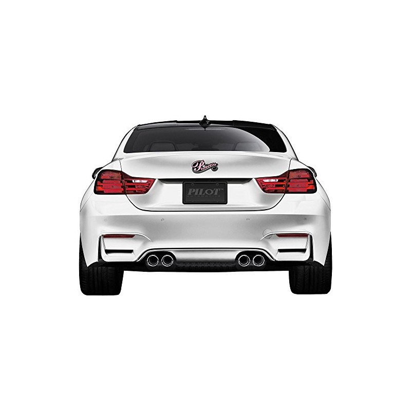 Pilot Automotive IP-3155 Princess ABS Plastic Emblem, Chrome