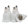ELECTOP E11 to E26 E27 Socket Adapter Converter,Mini Candelabra E11