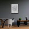 Nacnic Poster with map of Krakow - Poland. Sheets cities