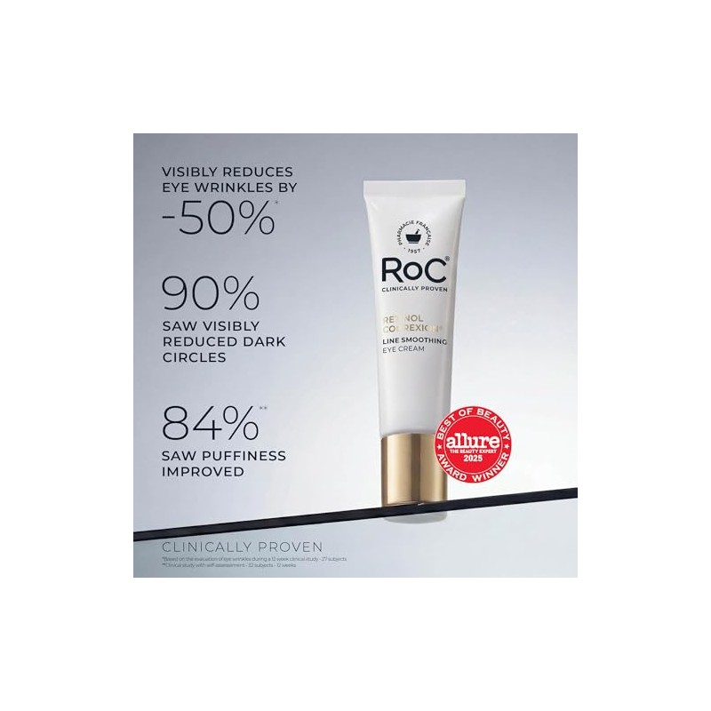 RoC Retinol Correxion Anti-Aging Eye Cream Treatment, 0.5 Fl Oz