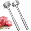 Meat Tenderizer 1 pcs Aluminium Mallet Dual-Sided - Tenderizer Tool
