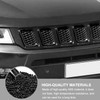 Jimen Compatible with Jeep Compass 2021-2023, 7PCS Front Grille Inserts