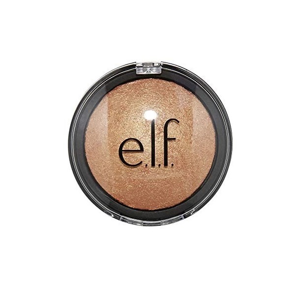 e.l.f. cosmetics Elf Cosmetics Baked Highlighter 83707 Apricot Glow, 1.1