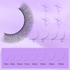 Natuhana 2D U Shape Lash Extensions Easy Fan Russian Volume
