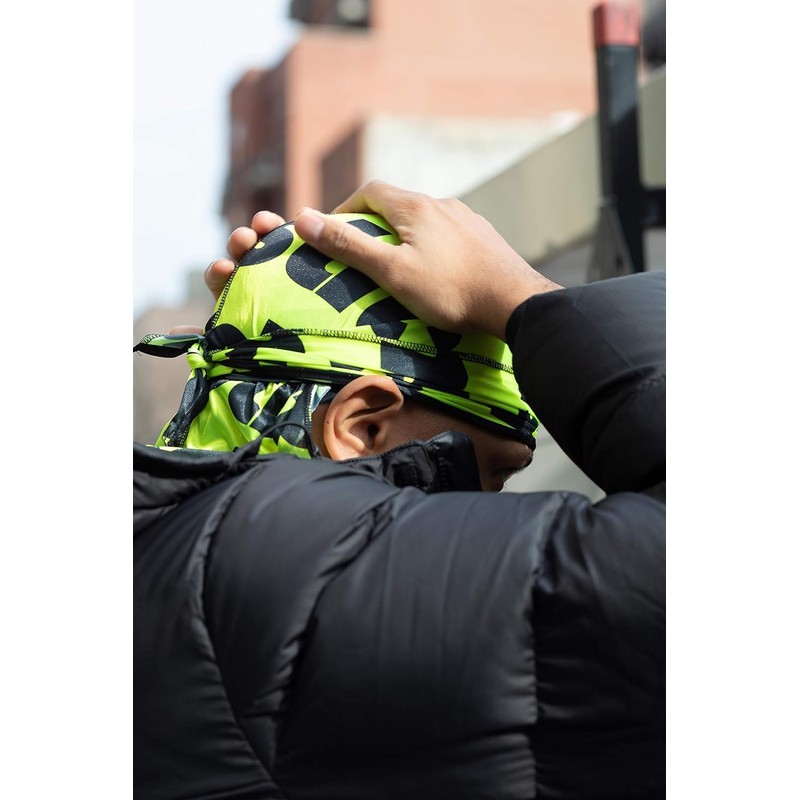 WAVEBUILDER Premium Superstitch Stretch Durag for Smooth and Uniform Hair