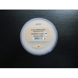 bare Minerals MATTE SPF15 Foundation * MEDIUM BEIGE N20 * Full Size 6g ~ NEW ~ 98132236718