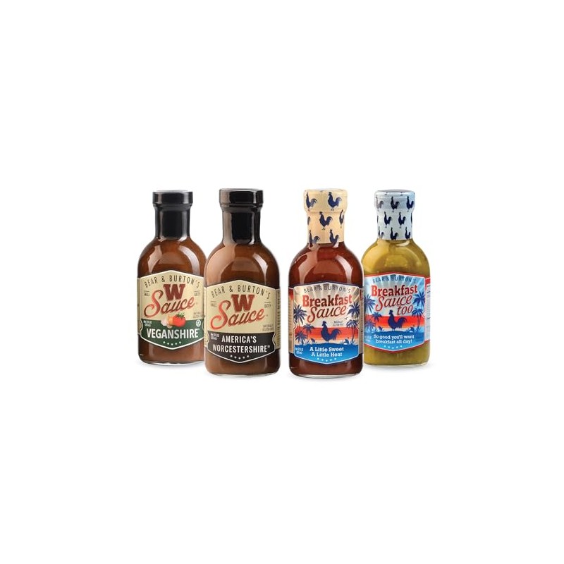Bear & Burton's Flavor Pack, 4 Sauces