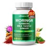 Nessarit Suplemento Multivitamínico Herbal Moringa Cúrcuma 150 Cápsulas