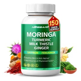 Nessarit Suplemento Multivitamínico Herbal Moringa Cúrcuma 150 Cápsulas