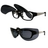 Cliponkeeper SM 9322 Side Cover, Polarized Front Clip, Sunglasses, UV