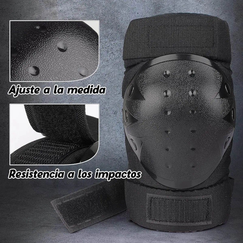 6pcs Rodilleras Coderas Y Muñequeras Protección Para Adulto