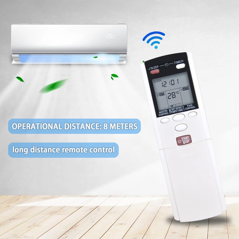 Replacement Remote Control for Fujitsu Air Conditioner AR-DL1 AR-DL2 AR-DL3