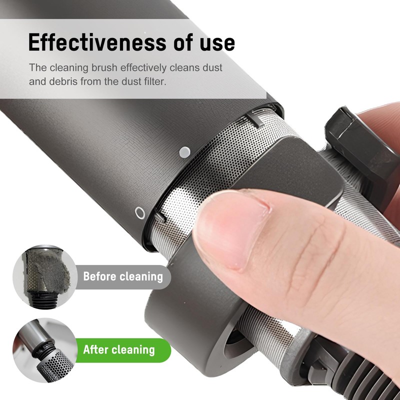 Filter Cleaning Brush Accessory for Dyson