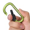 Boundless Voyage 8pcs Outdoor Aluminum D Ring Keychain Camping Carabiners