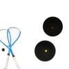 Priaora 2pcs Mixed Pack Squash Balls, High Bounce Light Training