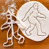 Set of 2 Bigfoot Cookie Cutters, 2 pieces. Bakerlogy