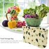 Angoily 1pc Beeswax Storage Bag Airtight Bread Container Pocket Organizer