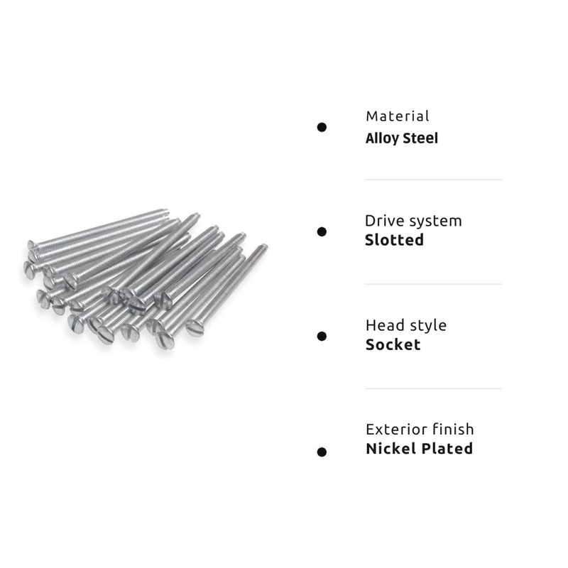 315 Supplies Pack of 10 M3.5 x 75mm Long Electrical
